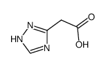2-(1H-1,2,4-triazol-3-yl)acetic acid hydrochloride结构式