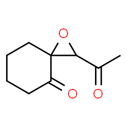 1-Oxaspiro[2.5]octan-4-one, 2-acetyl- (9CI) structure