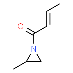 Aziridine, 2-methyl-1-(1-oxo-2-butenyl)-, (E)- (9CI)结构式