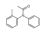 N-(2-methylphenyl)-N-phenylacetamide Structure