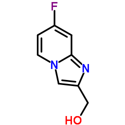 (7-Fluoroimidazo[1,2-a]pyridin-2-yl)methanol structure