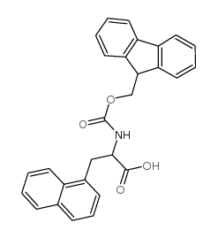 FMOC-DL-1-NAPHTHYLALANINE Structure