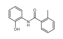N-(2-Methylbenzoyl)-o-aminophenol结构式