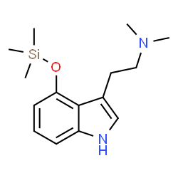 N,N-Dimethyl-4-[(trimethylsilyl)oxy]-1H-indole-3-ethanamine structure