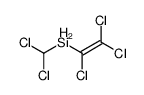 dichloromethyl(1,2,2-trichloroethenyl)silane Structure