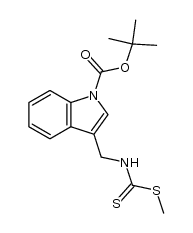 1-Boc-brassinin Structure