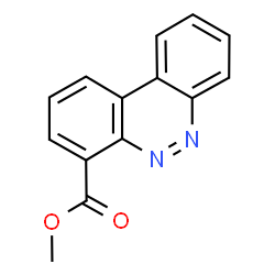 Benzo[c]cinnoline-4-carboxylic acid methyl ester Structure