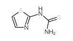 Thiourea,N-2-thiazolyl- Structure