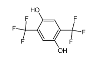 2,5-bis(trifluoromethyl)-1,4-hydroquinone Structure