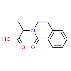 2(1H)-Isoquinolineacetic acid,3,4-dihydro--alpha--methyl-1-oxo- Structure