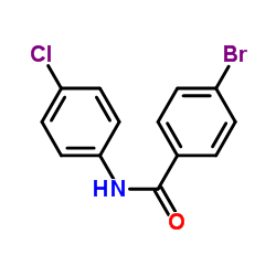 4-溴-N-(4-氯苯基)苯甲酰胺图片