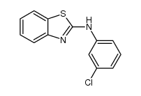 N-(3-chlorophenyl)benzo[d]thiazol-2-amine Structure