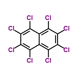 Octachloronaphthalene Structure