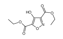 4-Hydroxy-3,5-isoxazoledicarboxylic Acid 3,5-Diethyl Ester structure