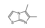 5,6-Dimethylimidazo[2,1-b]thiazole Structure
