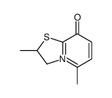 2,3-Dihydro-2,5-dimethylthiazolo[3,2-a]pyridinium-8-olate结构式