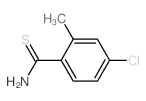 4-Chloro-2-methylthiobenzamide Structure