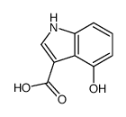 4-羟基吲哚-3-羧酸结构式