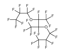 1,1,1,2,3,4,4,4-octafluoro-2,3-bis(1,1,2,2,3,3,3-heptafluoropropoxy)-Butane结构式