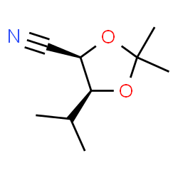 L-erythro-Pentononitrile, 4,5-dideoxy-4-methyl-2,3-O-(1-methylethylidene)- (9CI) Structure