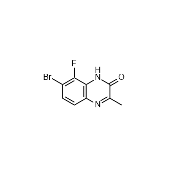 7-溴-8-氟-3-甲基喹喔啉-2(1H)-酮图片