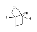 3-氧杂-8-氮杂-二环[3.2.1]辛烷结构式