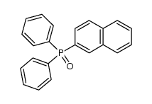 naphtalen-2-yl-diphenylphosphine oxide结构式