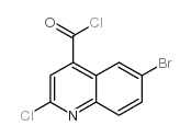 6-bromo-2-chloroquinoline-4-carbonyl chloride picture