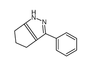 1,4,5,6-tetrahydro-3-phenylcyclopentapyrazole结构式