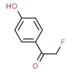 Ethanone, 2-fluoro-1-(4-hydroxyphenyl)- (9CI) structure