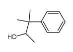 3-methyl-3-phenylbutan-2-ol Structure