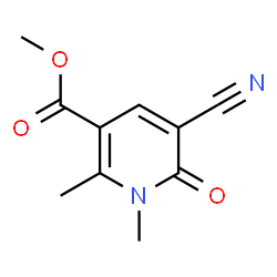 Methyl 5-cyano-1,2-dimethyl-6-oxo-1,6-dihydro-3-pyridinecarboxylate picture