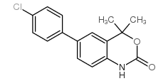 6-(4-CHLOROPHENYL)-4,4-DIMETHYL-1H-BENZO[D][1,3]OXAZIN-2(4H)-ONE structure