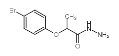 2-(4-bromophenoxy)propanehydrazide structure