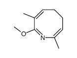 Azocine, 5,6-dihydro-2-methoxy-3,8-dimethyl- (9CI) Structure