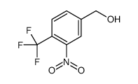 (3-NITRO-4-(TRIFLUOROMETHYL)PHENYL)METHANOL structure