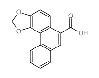 naphtho[2,1-g][1,3]benzodioxole-6-carboxylic acid结构式