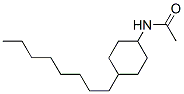 n-acetyl-4-n-octylcyclohexylamine结构式