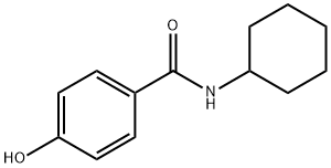 N-cyclohexyl-4-hydroxybenzamide Structure