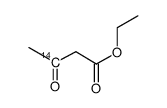 acetoacetic acid-3-14c ethyl ester结构式