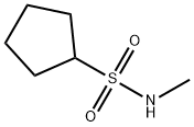 N-Methylcyclopentanesulfonamide structure