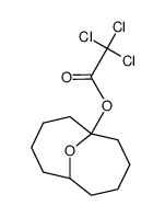 1-trichloroacetoxy-11-oxa-bicyclo[4.4.1]undecane Structure