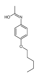 N-(4-pentoxyphenyl)acetamide结构式