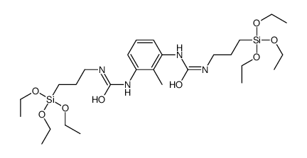 1-[2-methyl-3-(3-triethoxysilylpropylcarbamoylamino)phenyl]-3-(3-triethoxysilylpropyl)urea结构式