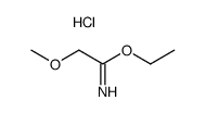 ethyl 2-methoxyacetimidate monohydrochloride结构式
