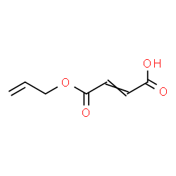 allyl hydrogen 2-butenedioate Structure