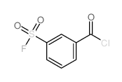 Benzoyl chloride,3-(fluorosulfonyl)-结构式