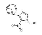 1-ethenyl-5-nitro-4-(2-phenylethenyl)imidazole结构式