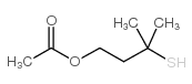 3-mercapto-3-methyl-1-butyl acetate结构式