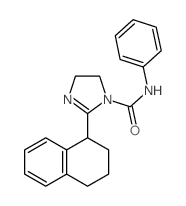 N-phenyl-2-tetralin-1-yl-4,5-dihydroimidazole-1-carboxamide Structure